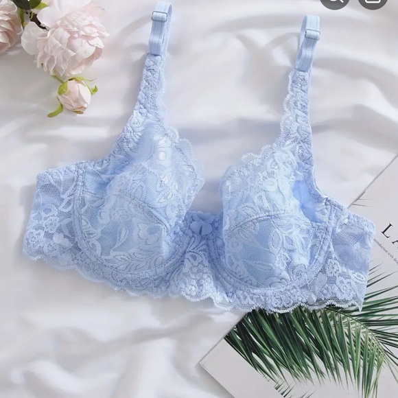 Underwire Bras Size XL Set of 5 Pastel NEW Adjustable Straps Pretty - Picture 11 of 12